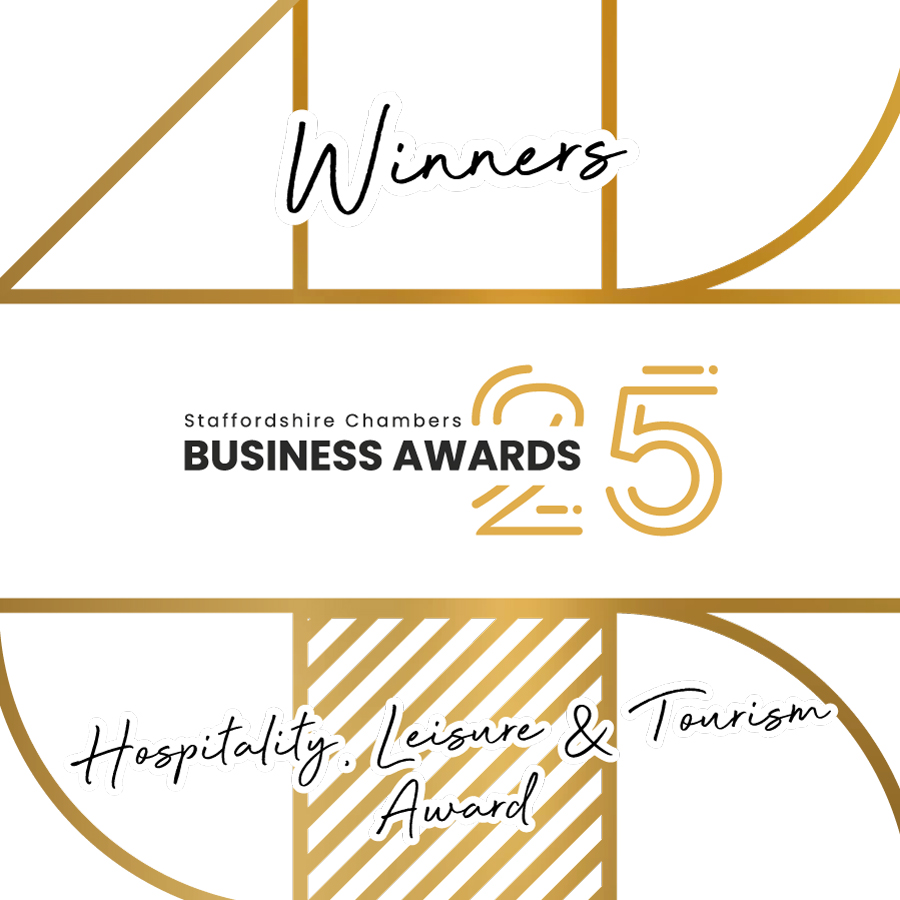 Staffordshire Chambers Business Awards 2025 — Hospitality, Leisure and Tourism Award Winners