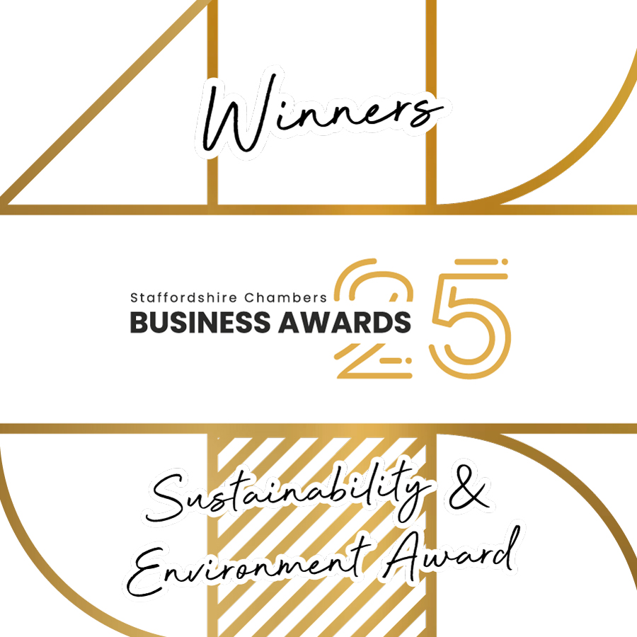 Staffordshire Chambers Business Awards 2025 — Sustainability and Environment Award Winners