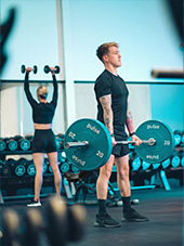 Couple training at M Club