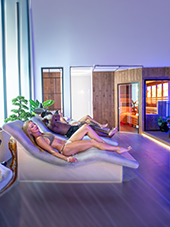 M Club heated loungers