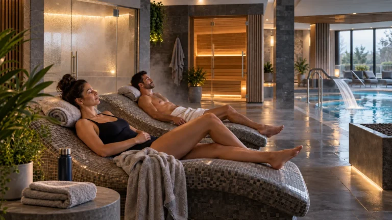 A proper spa day in Stoke-on-Trent in m club thermal spa